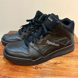 Reebok Men’s Royal BB4500 High top Black Sneaker size 10.5